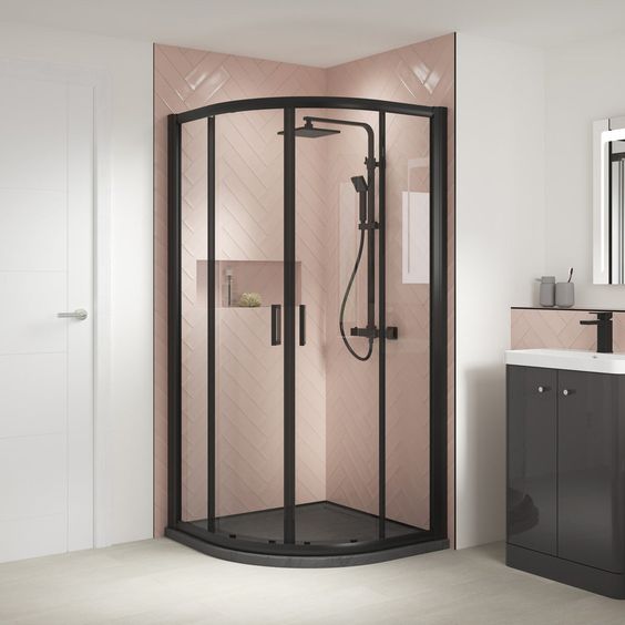 Elegant glass shower enclosures & trays in Birmingham, featuring modern frameless and classic framed designs for stylish and functional bathrooms.
