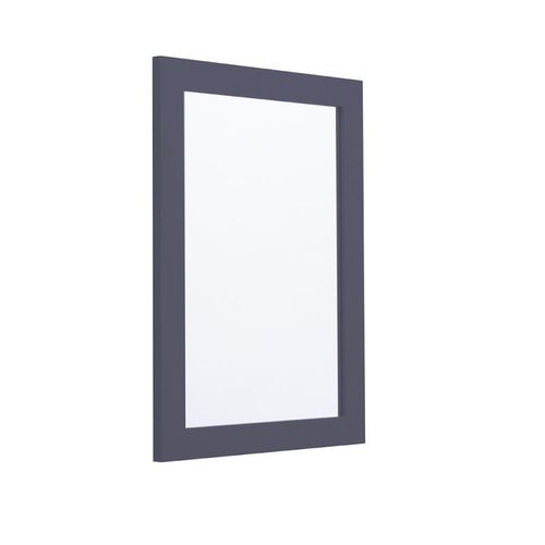 Halcyon framed mirror- midnight grey