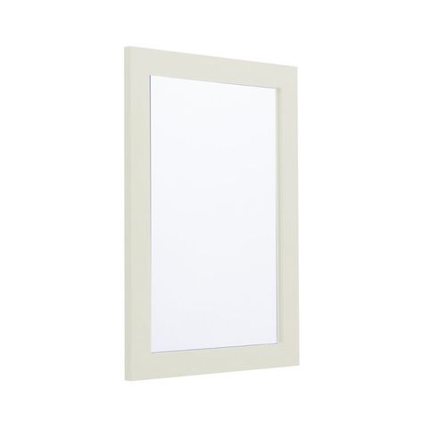 Halcyon framed mirror - natural white