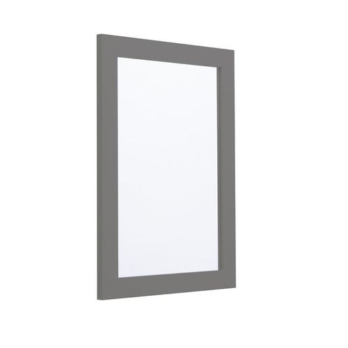 Halcyon framed mirror - stone grey