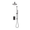Core Gunmetal Round Handle, Handset & Mounting Bracket