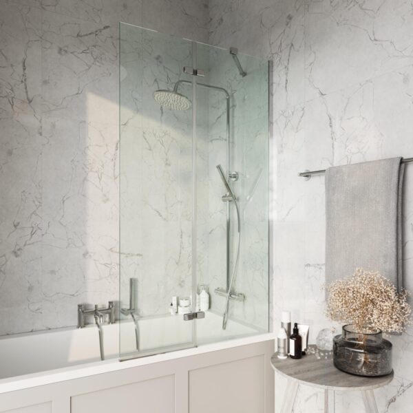 SCREEN006_INSITU_001-1500x1500 Chrome Square Pivot Bath Screen