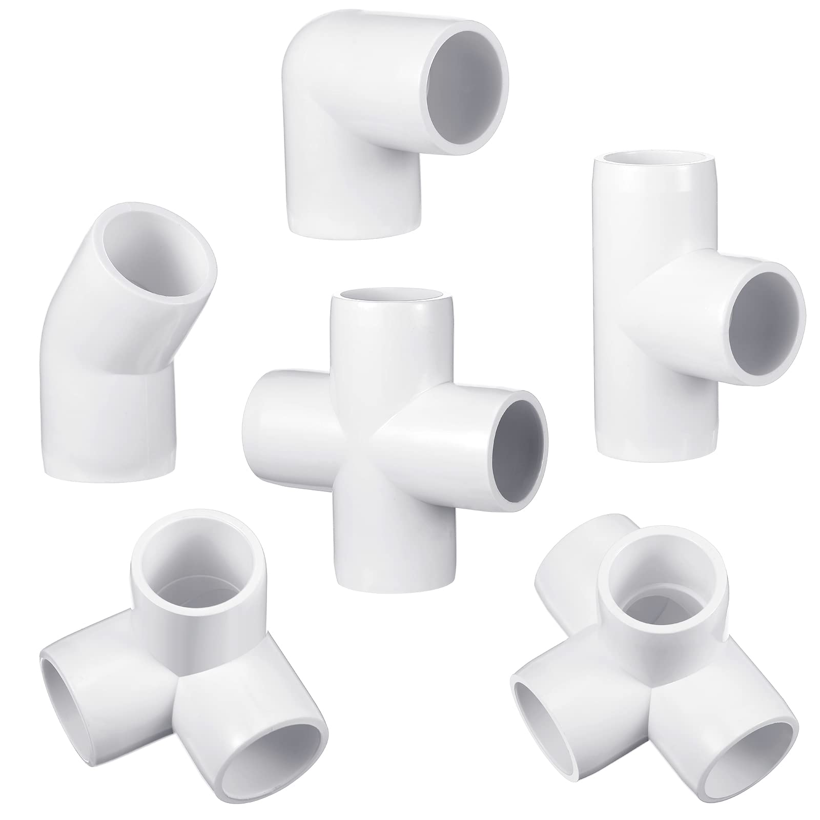 Durable plastic pipe fittings available at Built Right in Birmingham, perfect for plumbing systems and ensuring reliable, long-lasting connections.