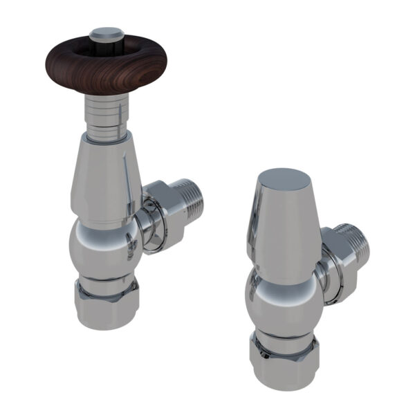 54.0008_0 Angle Traditional TRV with Lockshield Chrome