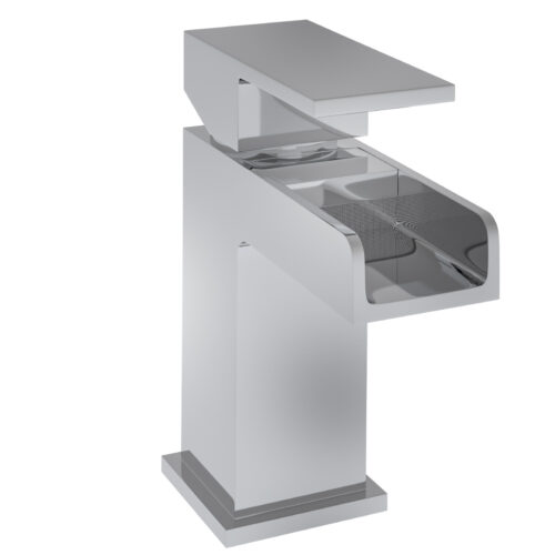 Chrome Abberton Basin Mono Tap with Waste