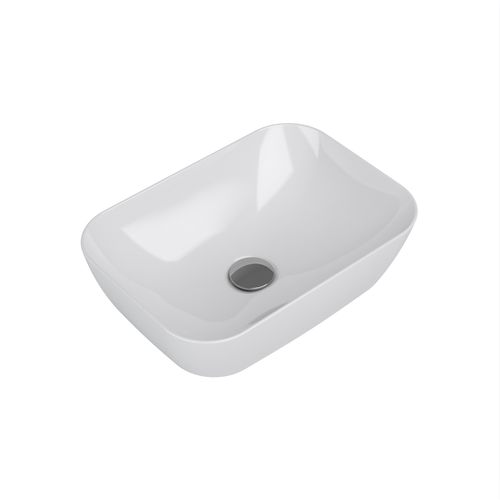 Kanto-Basin-DC12052-Render White kanto countertop basin ceramic rectangular basin