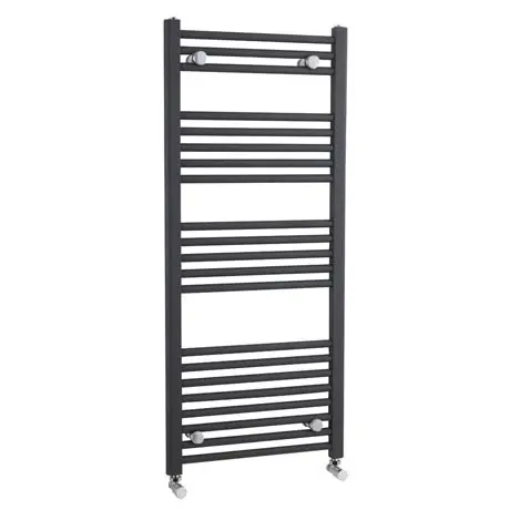Black Straight Ladder Rail