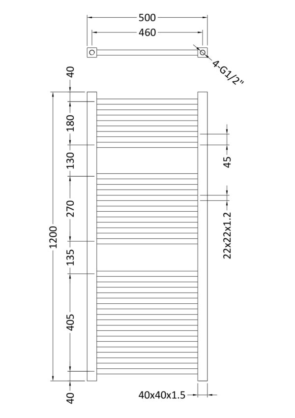mty109_heating_v2_ld Chrome Square Ladder Rail