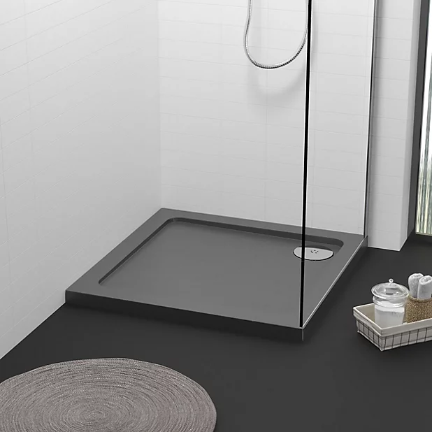Minimalist Square Shower Tray for compact spaces.