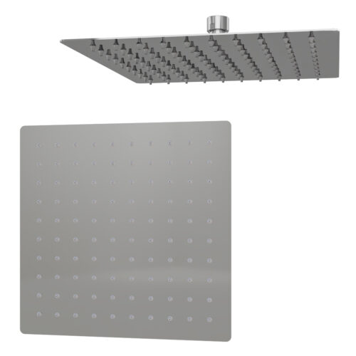 Square Fixed Over Shower Head Chrome