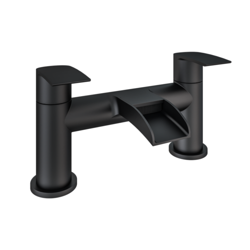 Black Aston Bath Filler Tap