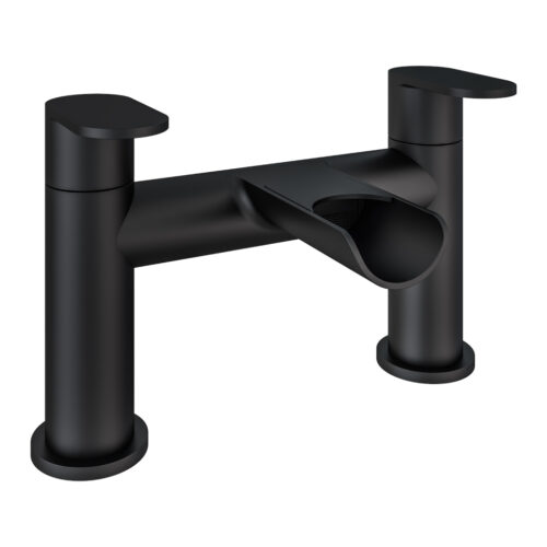Black Ledwell Bath Filler Tap