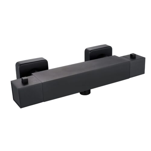 Matt Black Square Exposed Valve