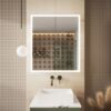 Prospr LED Double Door Mirror with Bluetooth