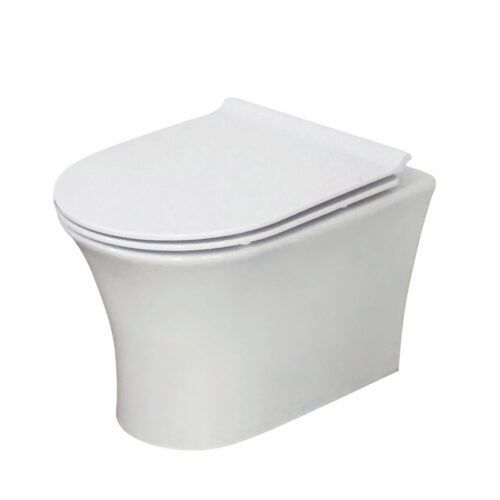 Deia Rimless Wall Hung Pan