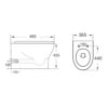 Deia Rimless Comfort Height BTW Pan