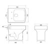 Denza Back to Wall Pan