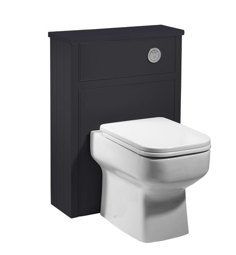 Hampton WC Unit Slate Grey
