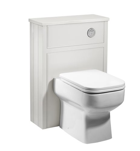 Hampton WC Unit Chalk White