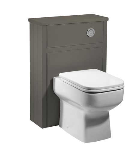 Hampton WC Unit Pewter
