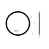 Lunar LED Mirror