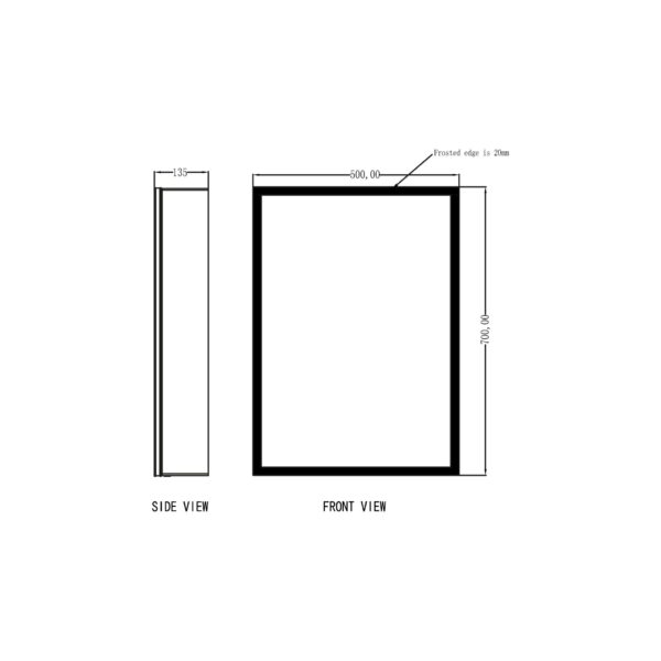 MIA-500X700-CAB_LINEDRAWING_001-2048x2048 Mia LED Mirror Cabinet