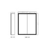 Mia LED Mirror Cabinet
