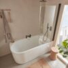 Right Hand Corner Bath