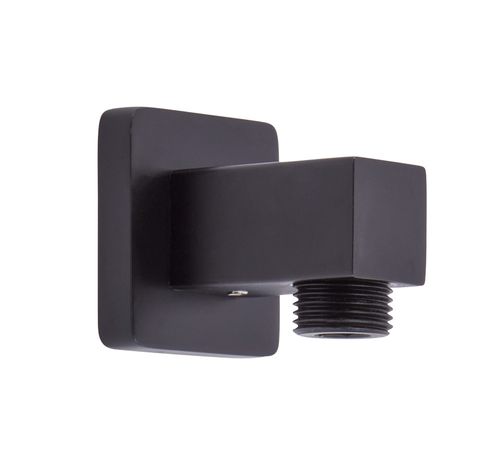 Black Square Wall Elbow