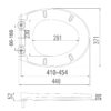Universal PP Soft Close Seat