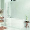 Right Hand P Shape Shower Bath