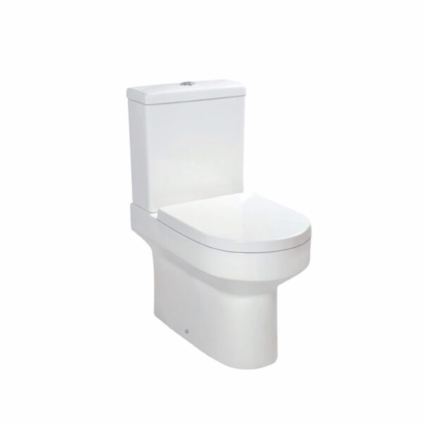 SPACE001_CUTOUT_001-1 Spa Rimless Closed Back Pan, Cistern & Seat
