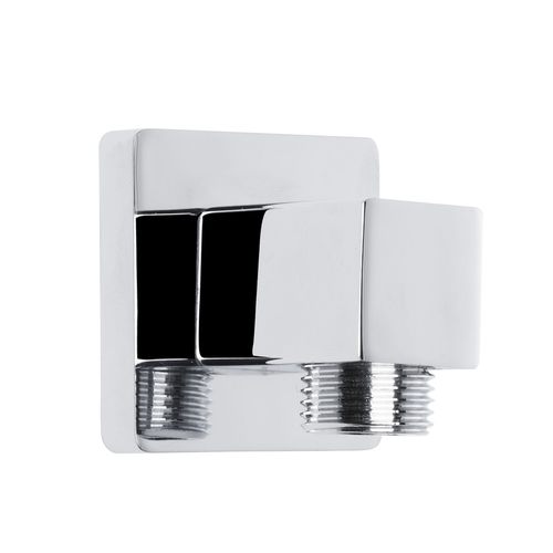 Chrome Square Wall Elbow