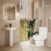 Spa Rimless Closed Back Pan, Cistern & Seat