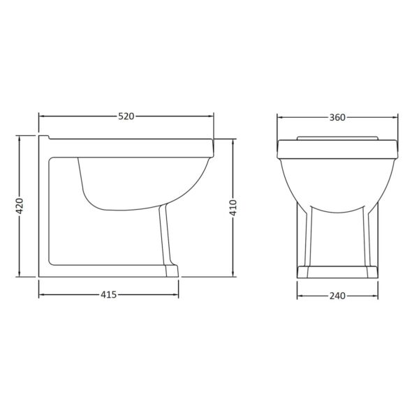 Screenshot Traditional Back to Wall Pan