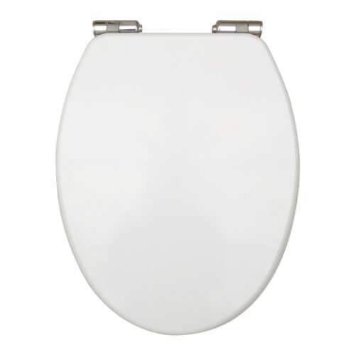 Wooden Soft Close Seat White