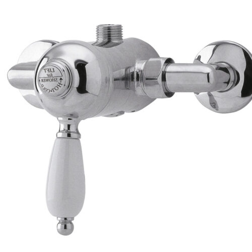 Chrome Edwardian Manual Shower Valve