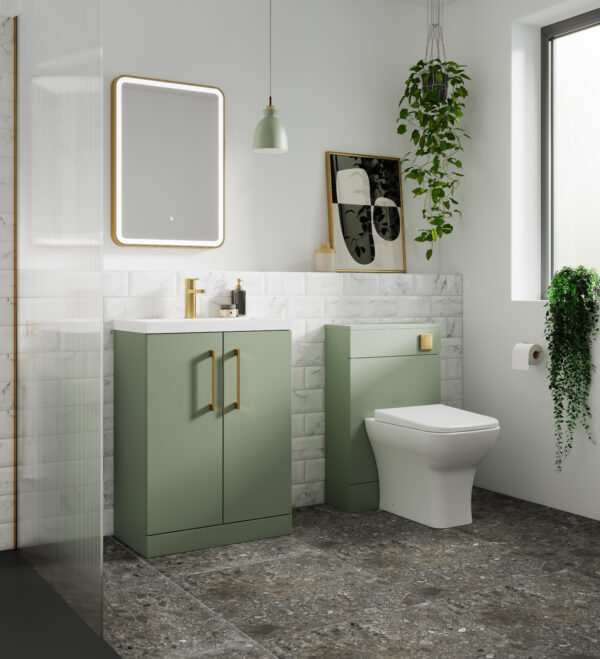 arn803a_arno_green_v1_ls Hydrus Brushed Brass Framed Mirror
