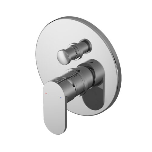 Chrome Binsey Manual Shower Valve With Diverter