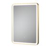 Hydrus Brushed Brass Framed Mirror