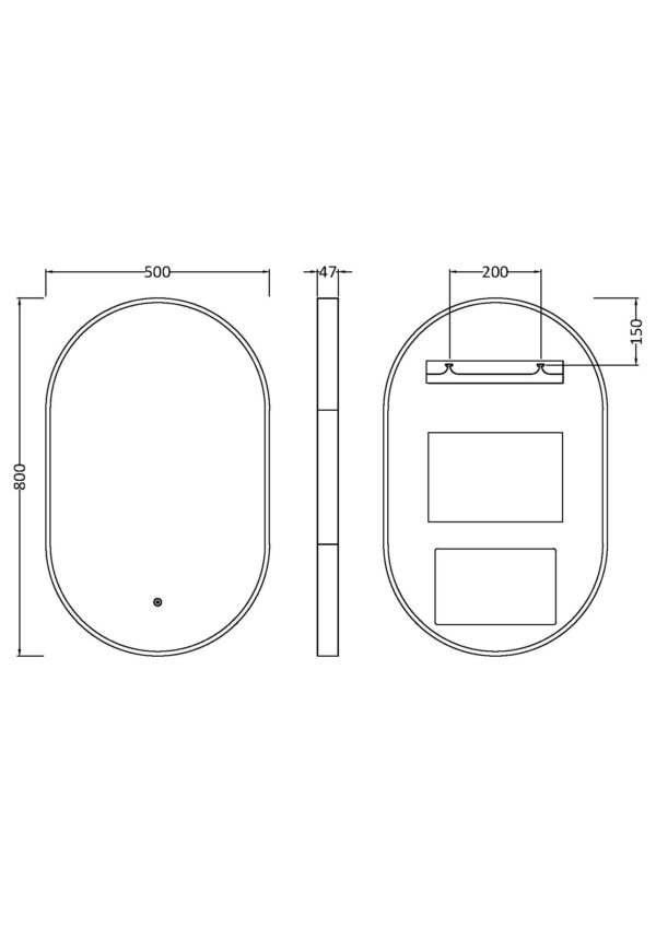 lq761_mirrors_v1_ld Columba Black Frame LED Mirror