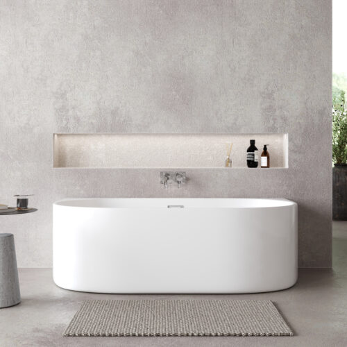 Choice Back to Wall -White Plain