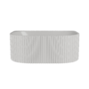 Choice Back to Wall- White Rigid