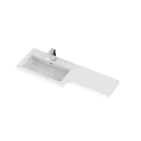 pmb413l_furniture_v2_co1 Grey Fusion Floor Standing 2 Door Vanity Basin & WC Left Hand Combination