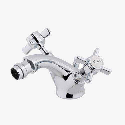Chrome Haymarket Bidet Mono Tap with Pop Up Waste