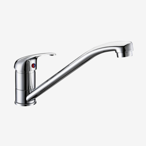 Chrome Kitchen Basin Mixer Mono