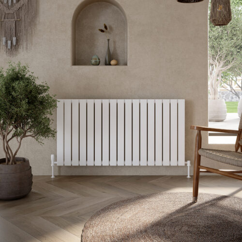 Single Flat Panel White