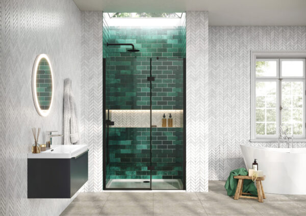 ATHENA-BLACK-Hinged-Door-In-Line-Recess--2048x1448 Black Athena Hinged Door