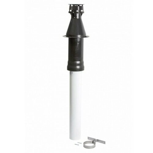 Baxi Multifit Vertical Boiler Flue Terminal Black