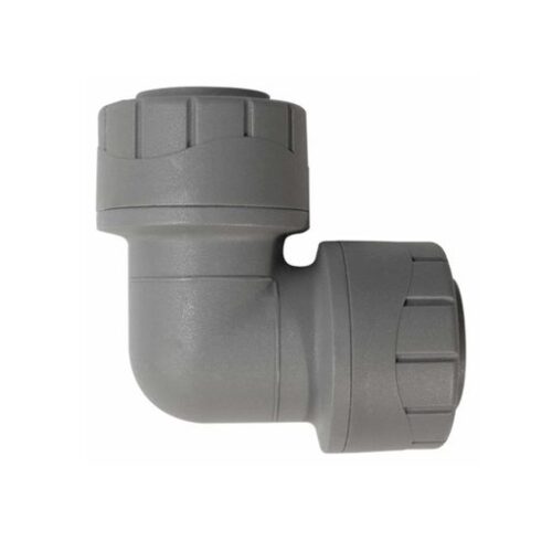 Polypipe Polyplumb Elbow Grey